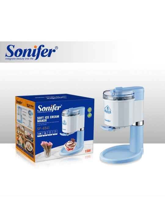 Uy uchun mini muzqaymoq apparati, avtomatik ice cream maker, muzqaymoq tayyorlagich