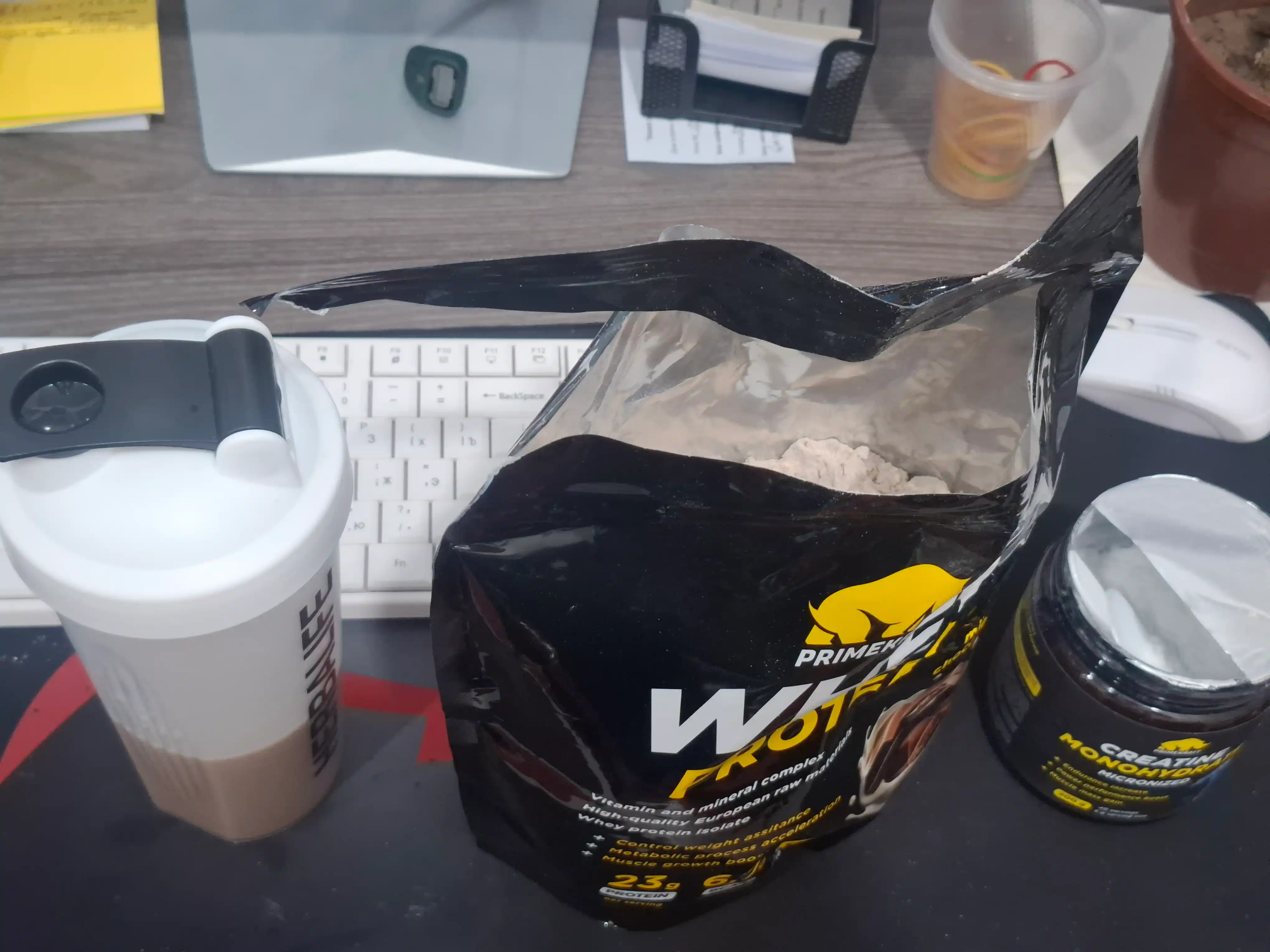 PRIME KRAFT WHEY 500 g, zardob proteini, 1 porsiyada 23 g oqsil
