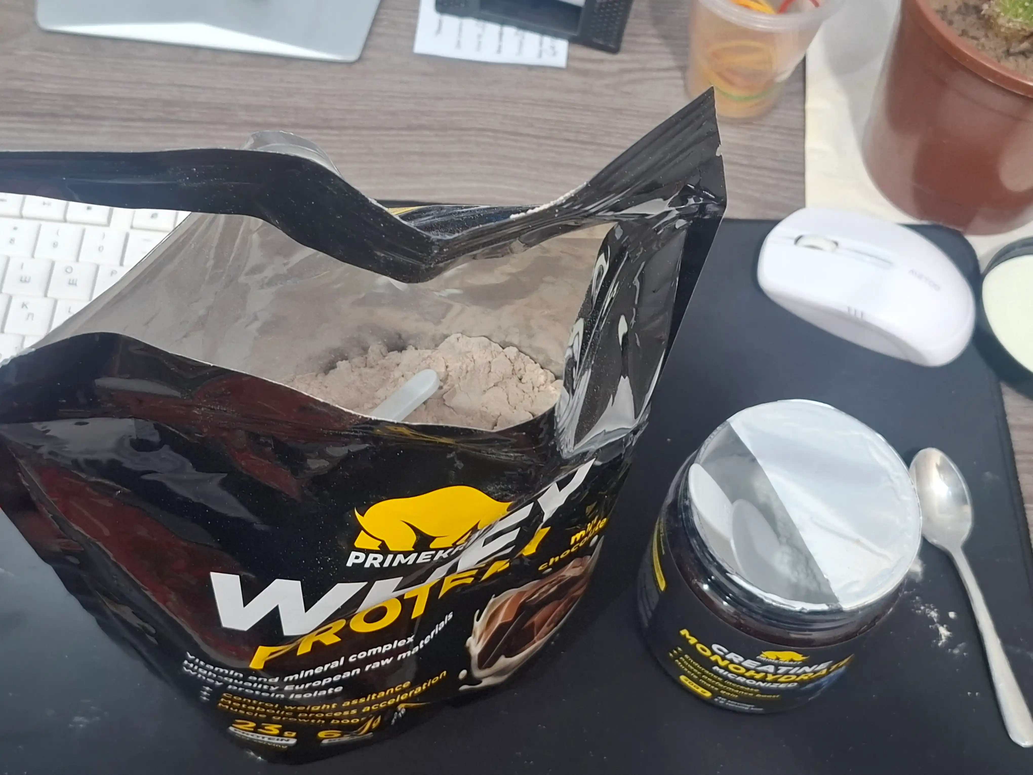 PRIME KRAFT WHEY 500 g, zardob proteini, 1 porsiyada 23 g oqsil
