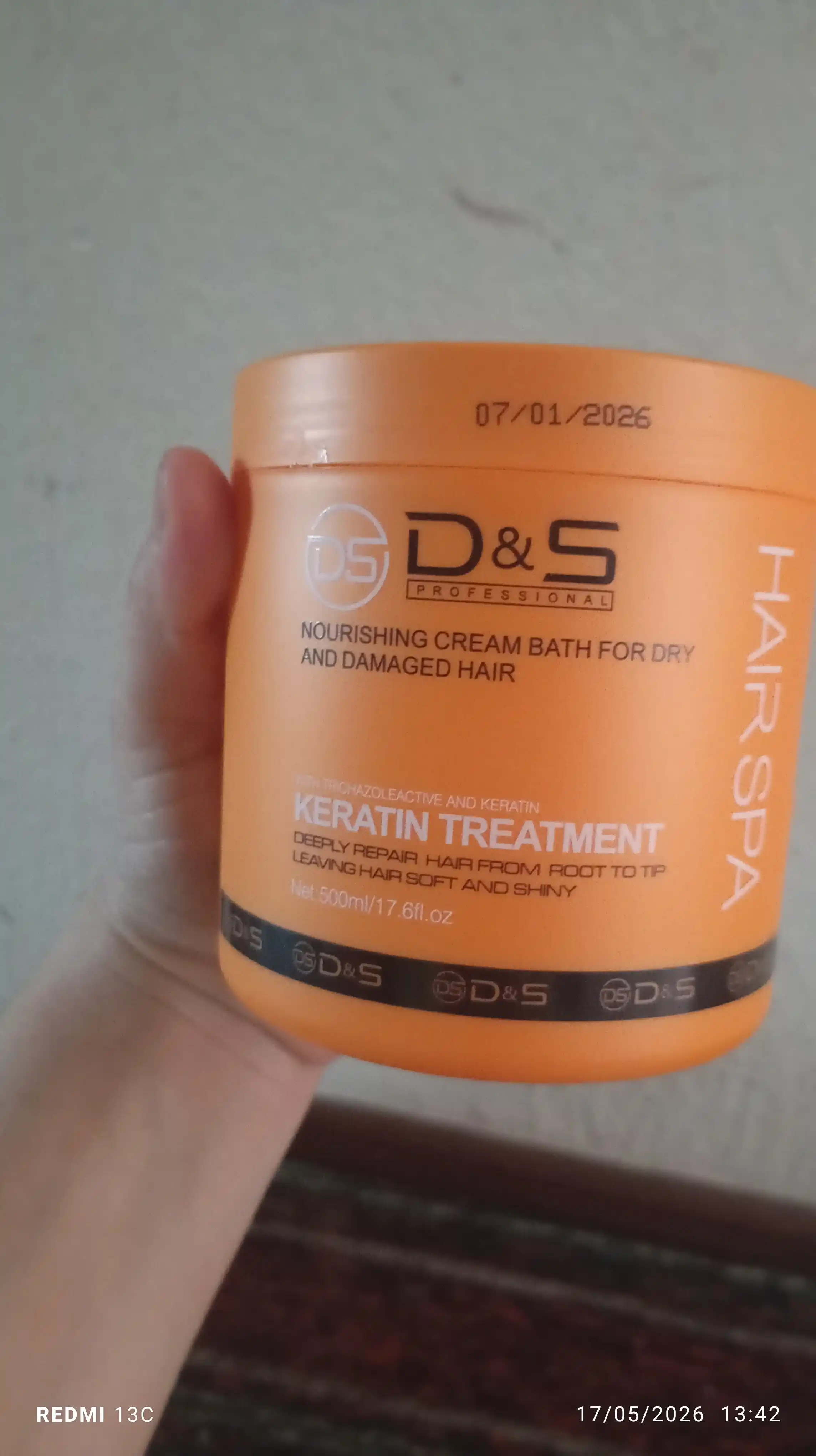 Кондиционер для волос Doctor-S Professional, обогащенный кератином, смягчающий