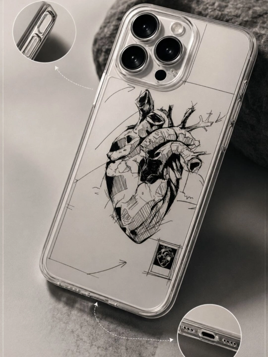Smartfon uchun shaffof g‘ilof, Iphona uchun chexol - 