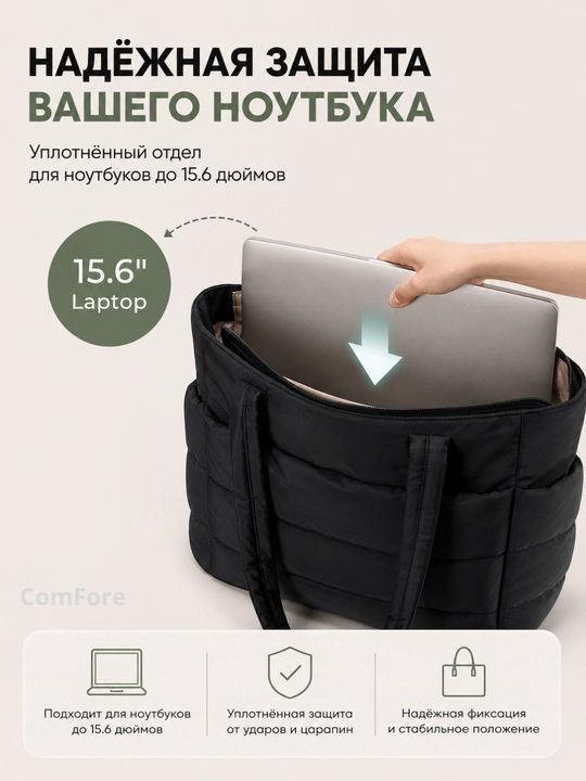 Ayollar sumkasi, katta, yelkaga kiyiladigan, ish uchun sport sumkasi