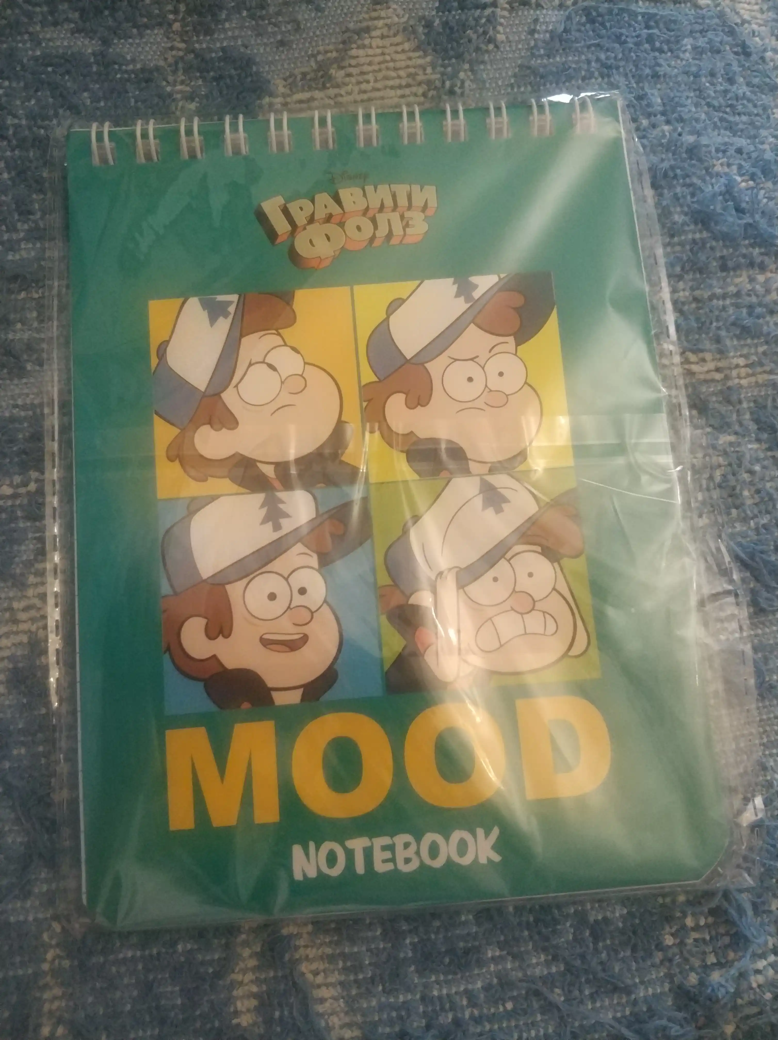 Taroqdagi yon daftar, Gravity Falls seriyasi, 40 l, A6f, katak, 40B6B1gr