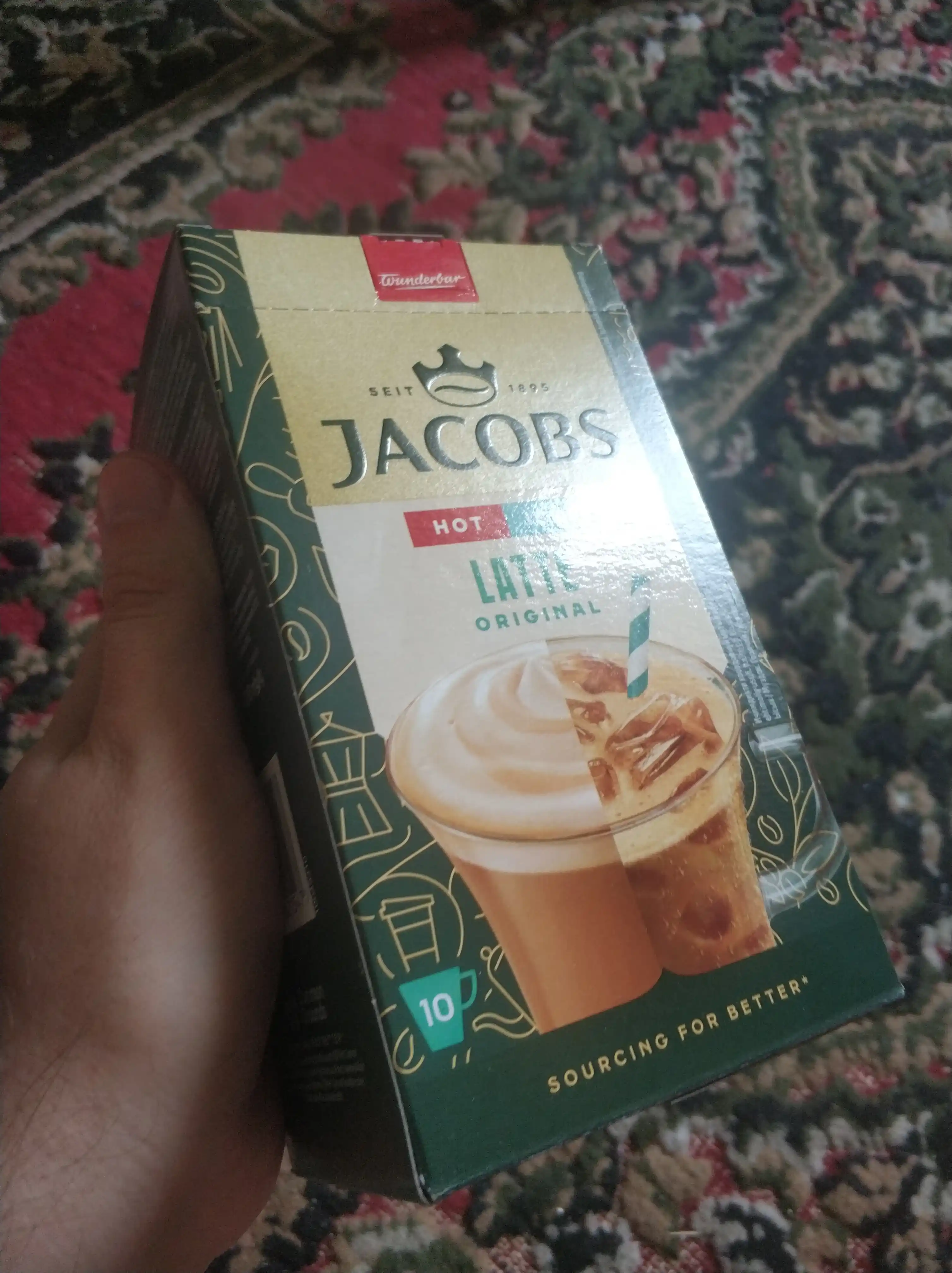Muzli latte qahva 3in1 Jacobs 10шт