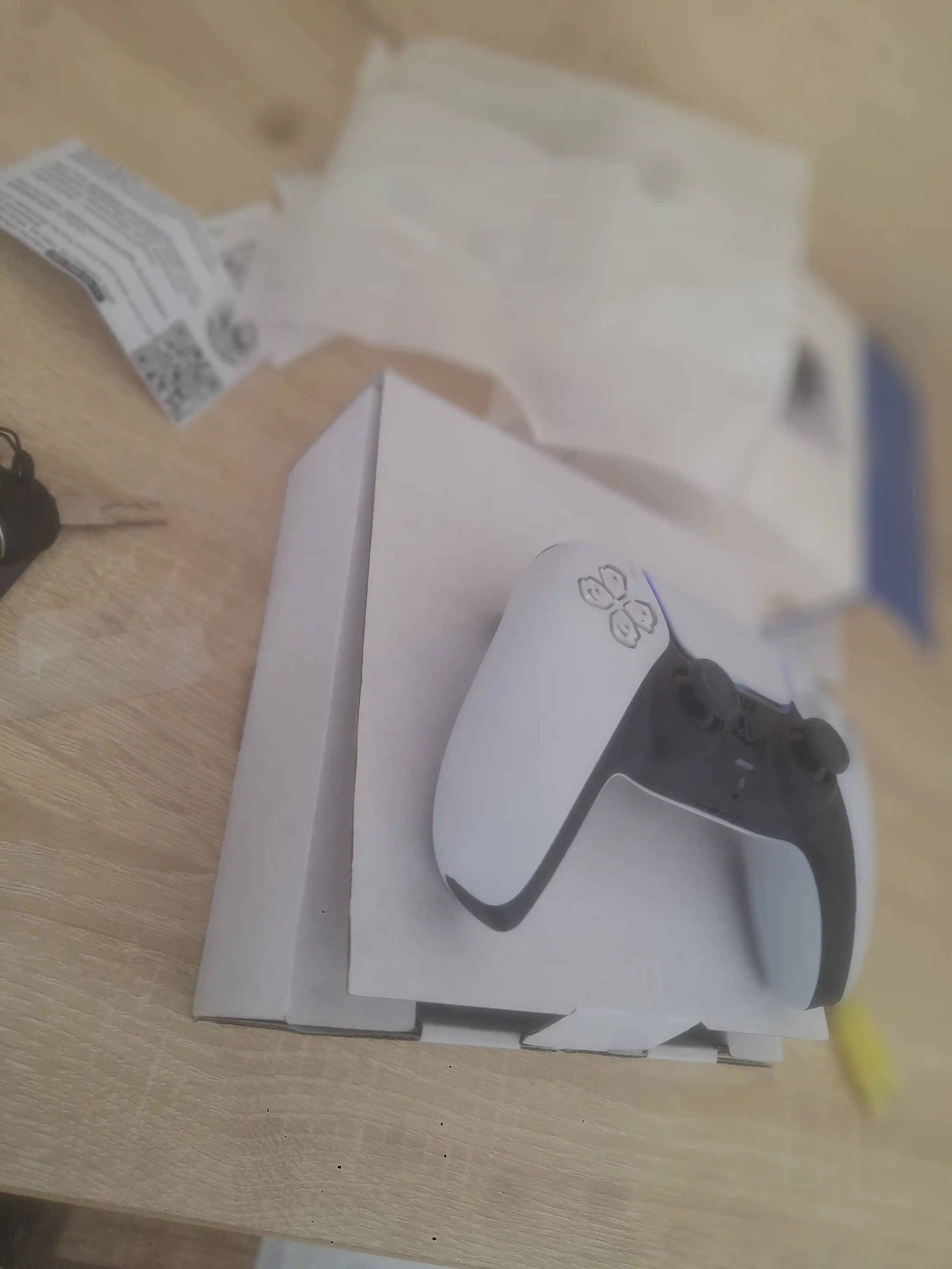 PS5 uchun simsiz geympad, PlayStation 5 joystick, DualSense, оq rang
