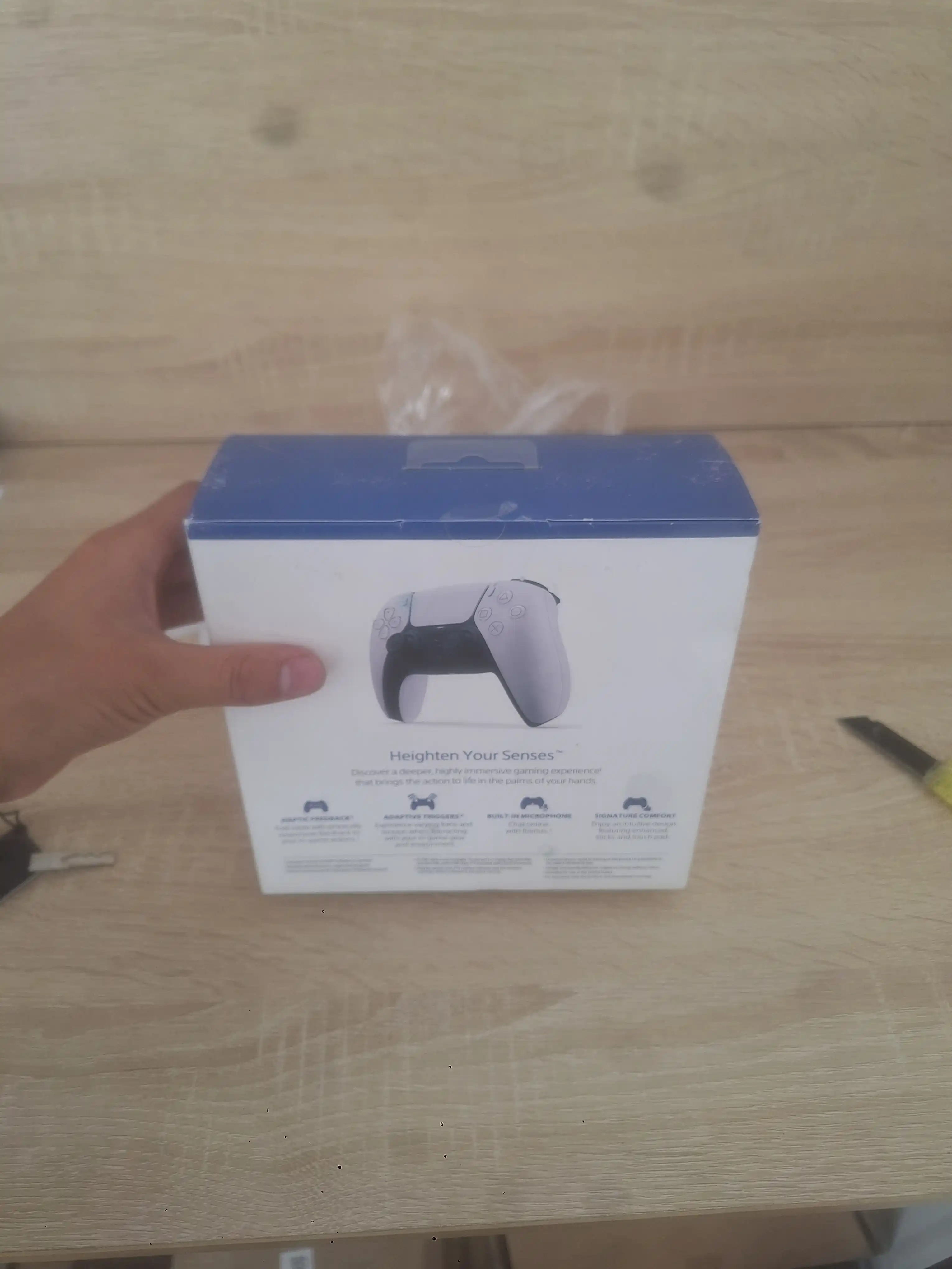 PS5 uchun simsiz geympad, PlayStation 5 joystick, DualSense, оq rang