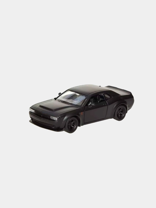 Машинка игрушка Dodge Challenger SRT 1:39 металлическая, открывающие двери