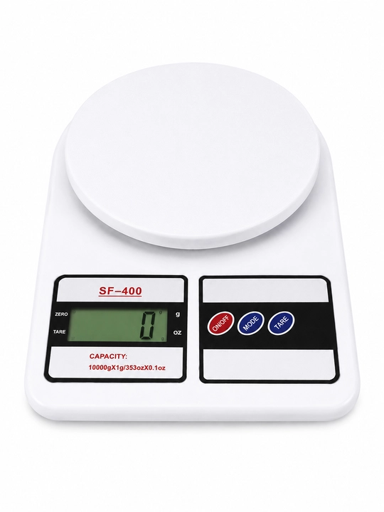 SF-400 elektron oshxona tarozisi 10 kg gacha, LCD displeyli raqamli tarozi
