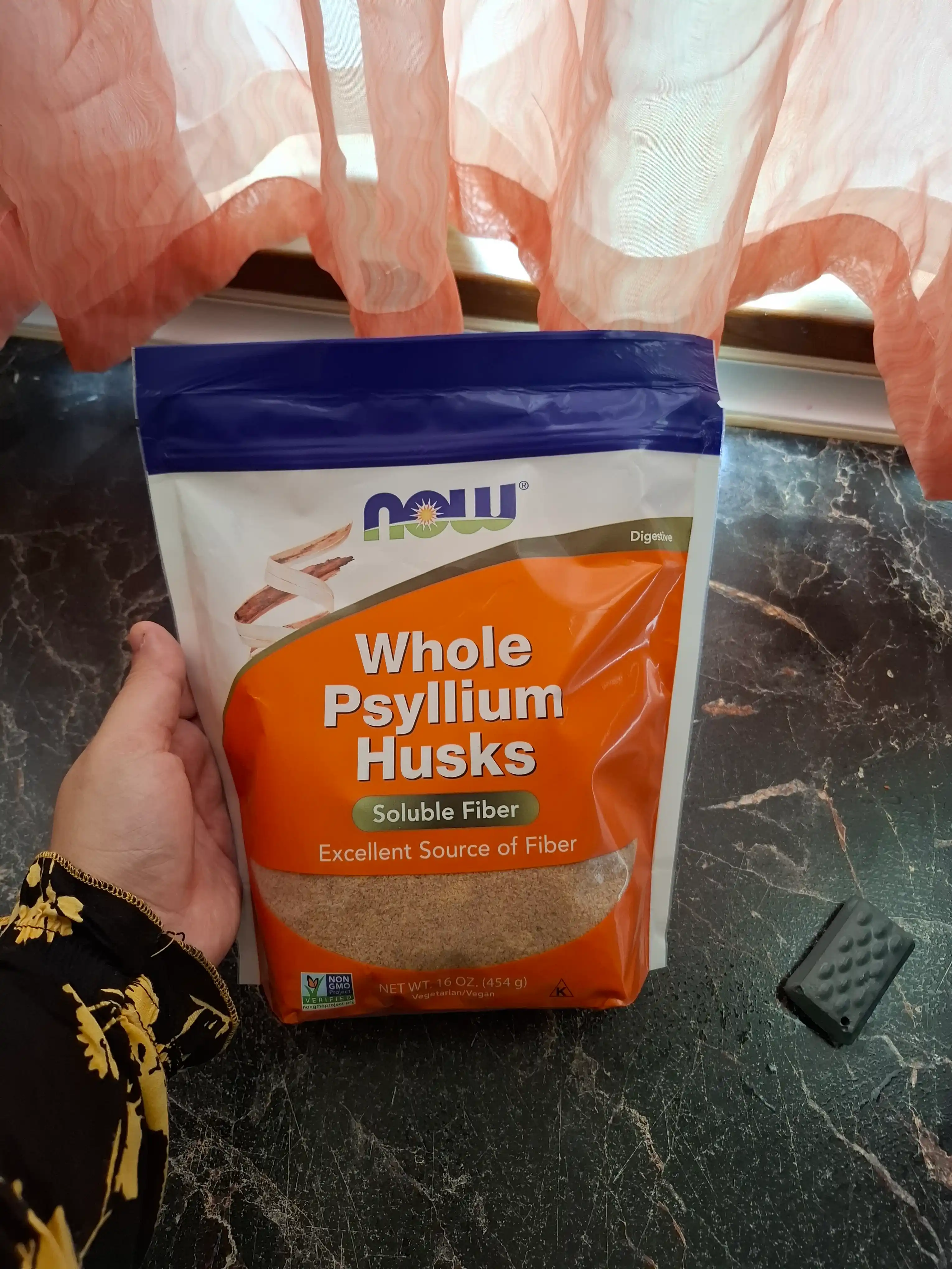 Psyllium urug'ining qobig'i Now Foods Psyllium Husk
