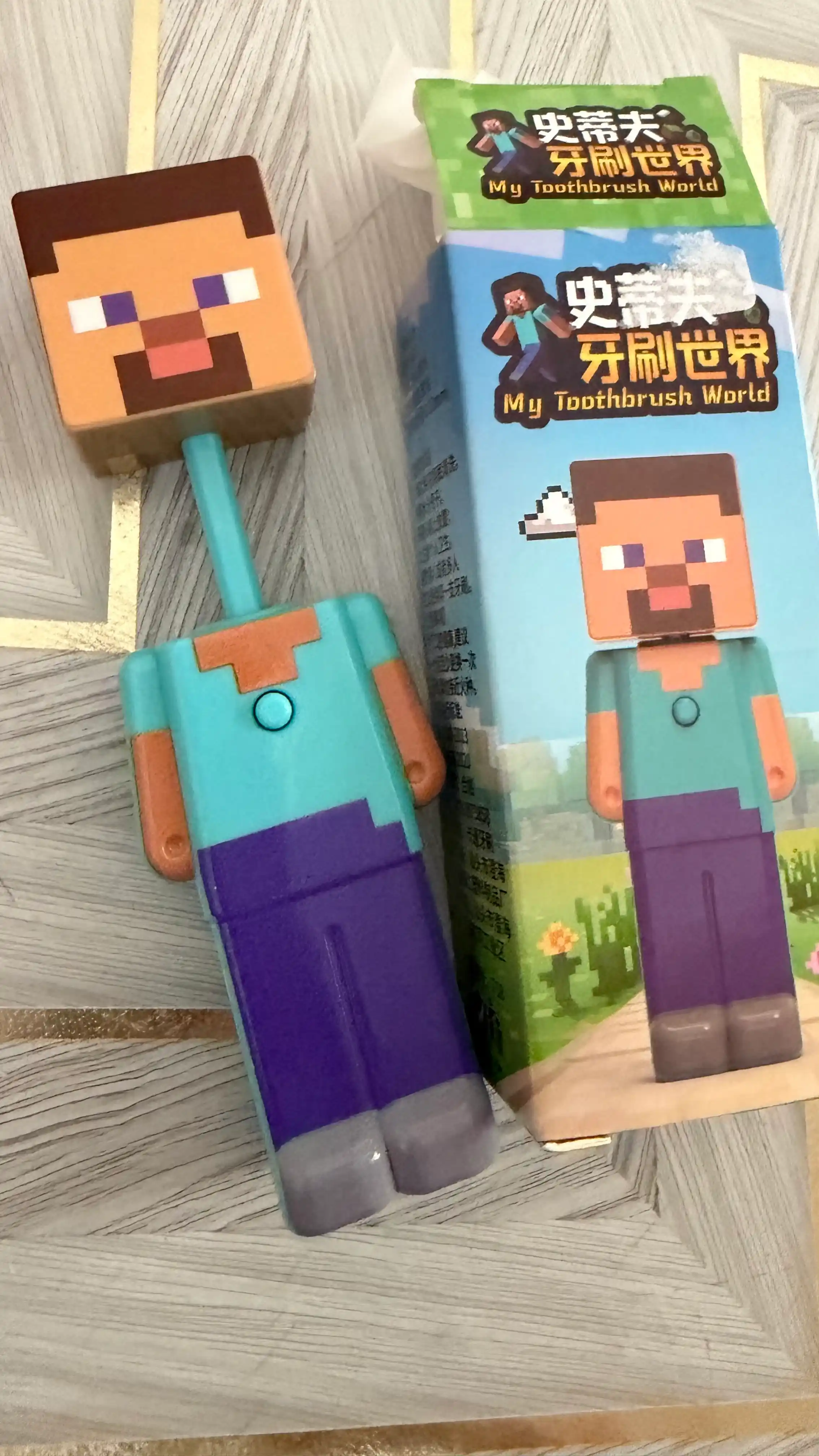 Bolalar tish cho'tkasi qutidagi, Zootopia, Minecraft, 1 dona