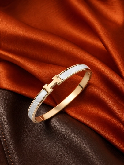 Женский браслет премиальный с изысканным дизайном в стиле Hermes — PANPICK-A016-КАРМЛН