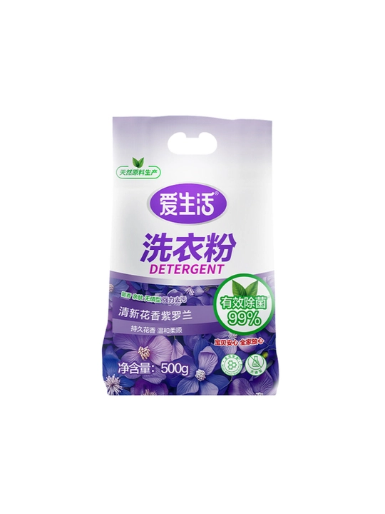 LiFE Ko‘p faol antibakterial fosfatsiz kir yuvish vositasi 500 g