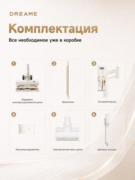 Dreame R10s LITE, R10s, R10s Pro, R10 Pro simsiz vertikal changyutgichi 90 daqiqagacha