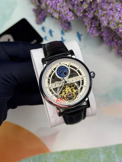 Мужские механические часы PATEK PHILIPPE — МАГЧАС-65О-БЕЛЫЙ