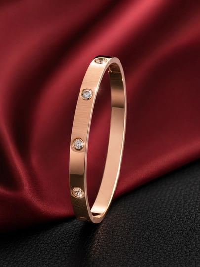 Женский браслет премиального качества с изысканным дизайном в стиле Cartier