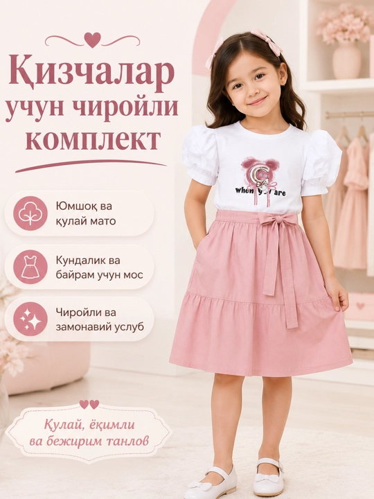 Платье для девочек