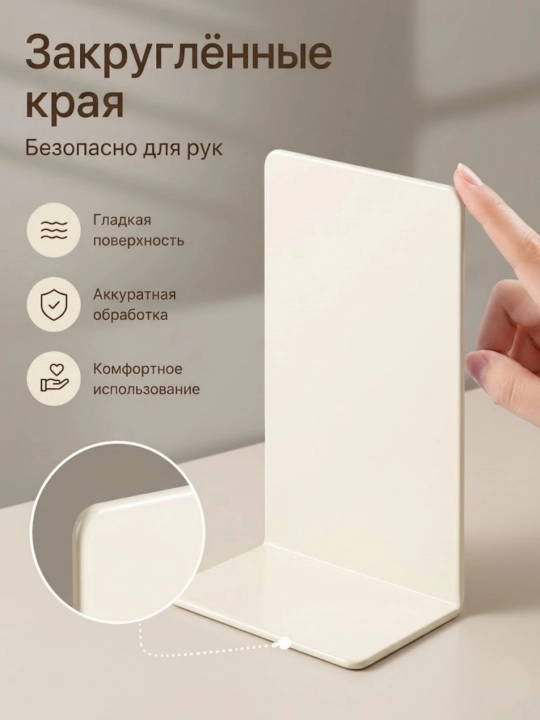 Металлические держатели для книг 2 шт подставки для книг тетрадей офиса стола