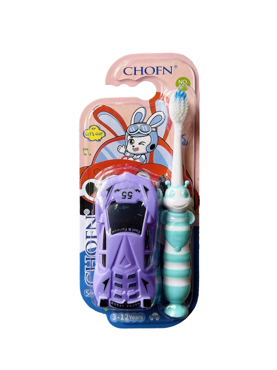 Детская зубная щётка CHOFN KIDS с игрушкой