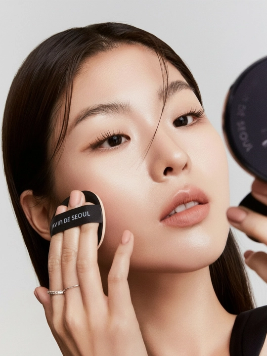 Javin De Seoul matlashtiruvchi kushon. Quyoshdan himoyalovchi ideal tonal asos! - 