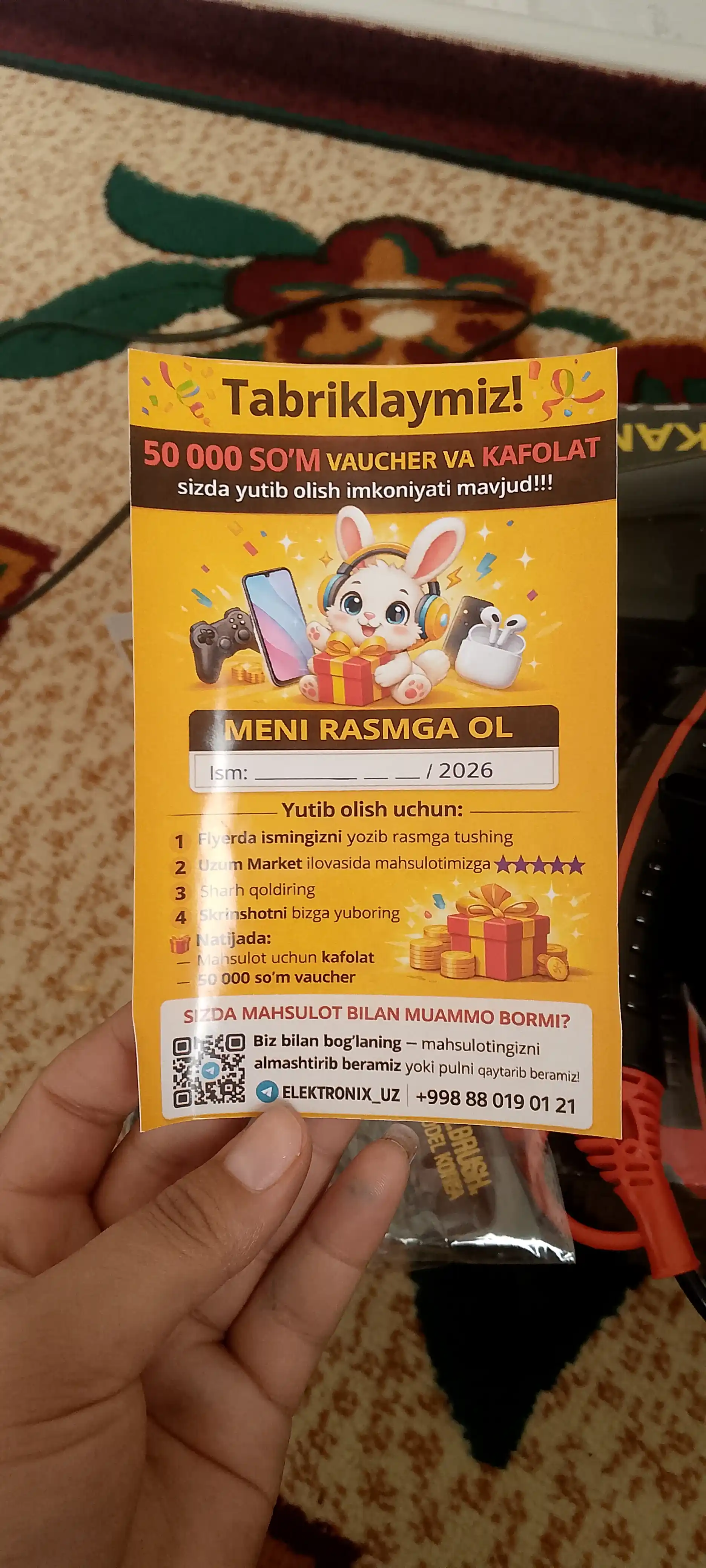 Soch quritish va parvarishlash uchun FaKang ION FK-9900 fen