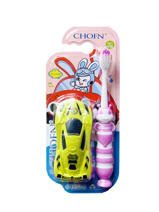 Детская зубная щётка CHOFN KIDS с игрушкой