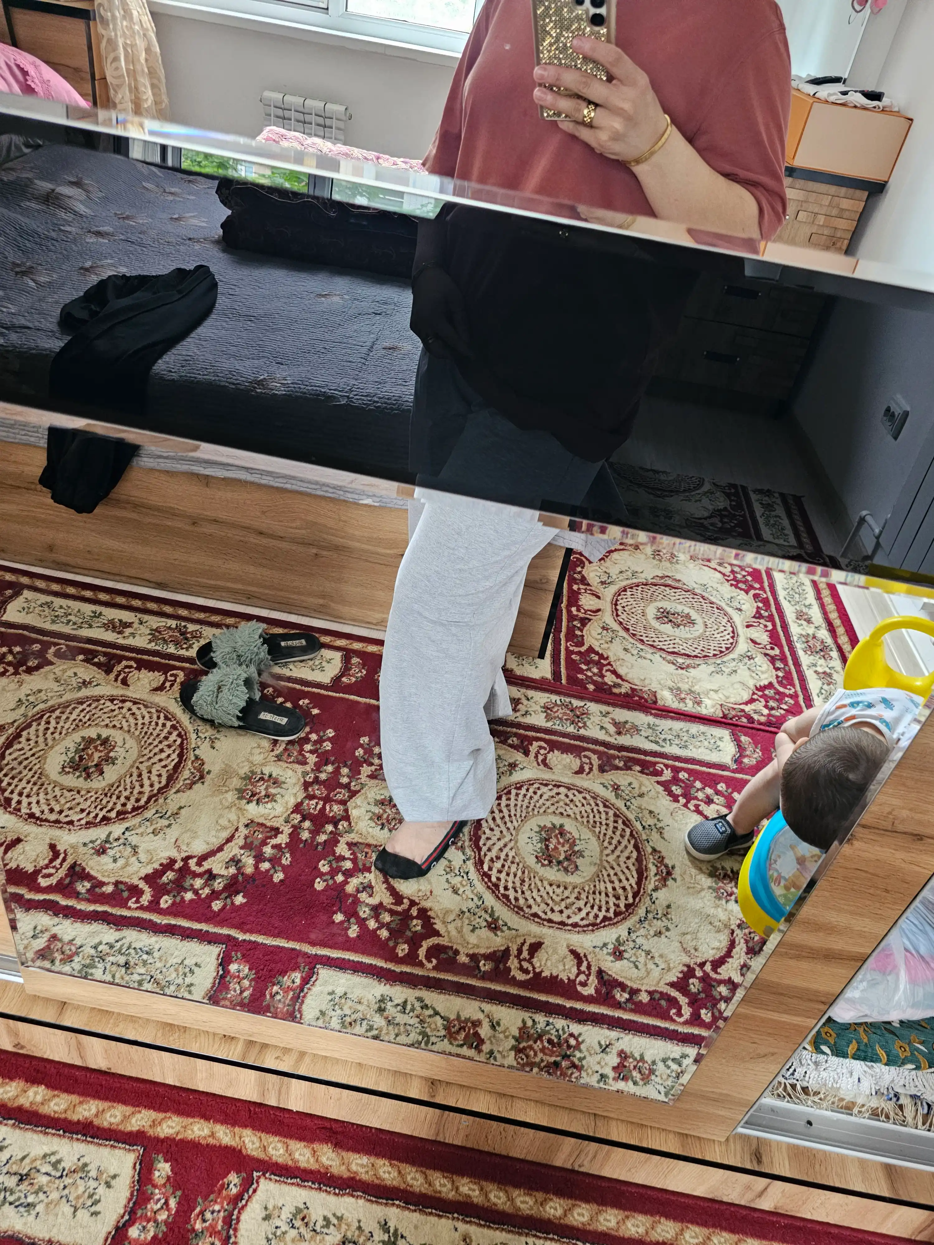 Katta o‘lchamli joggerlar, ayollar shimi, sport, bahor va yoz uchun, o‘lchami 46-50