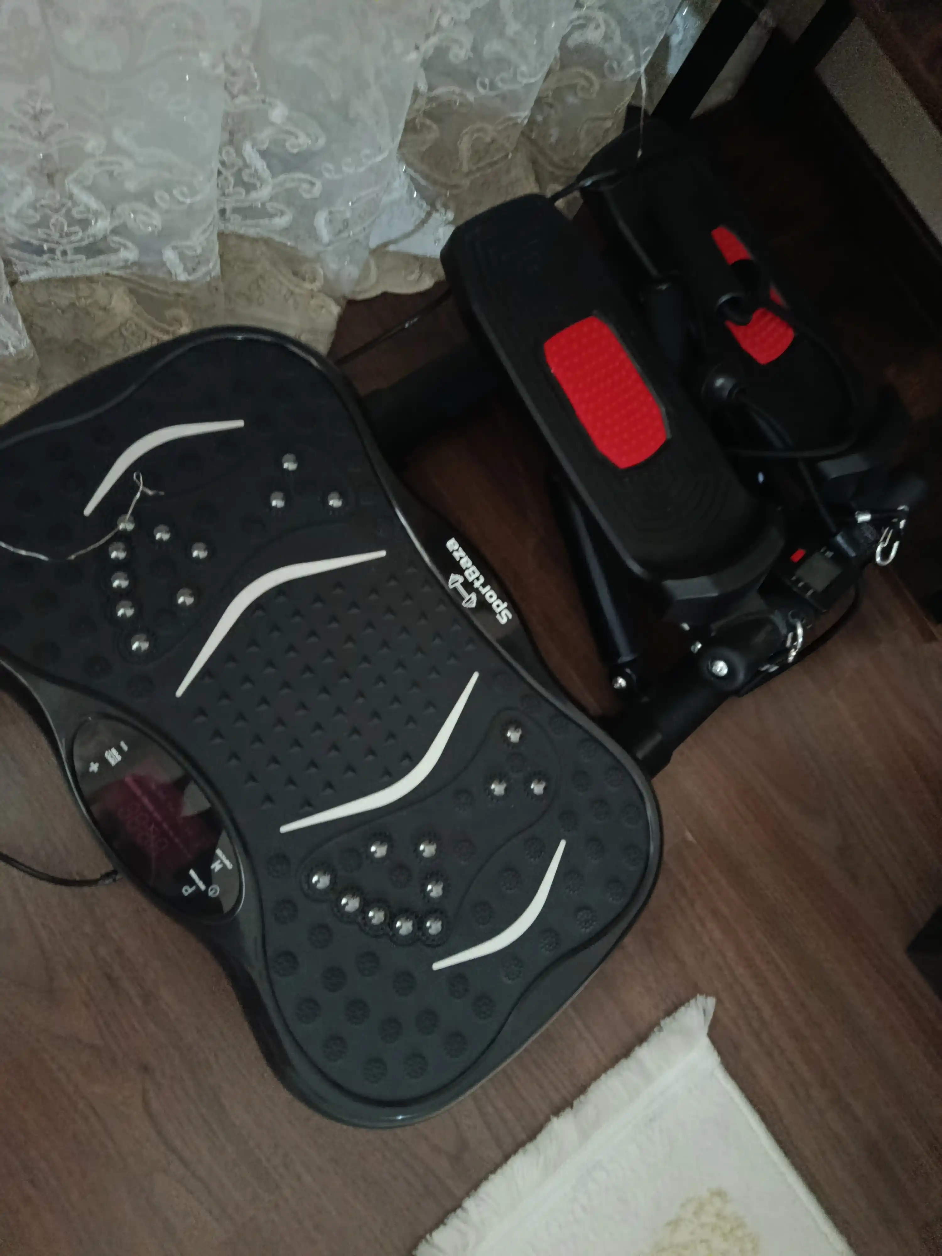 Vibroplatforma FIDGO, ozish va massaj uchun trenajyor, Bluetooth va pult bilan