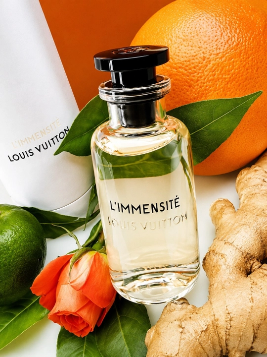 Louis Vuitton L’Immensité мужской парфюм EDP 100 мл цитрусово-древесный аромат