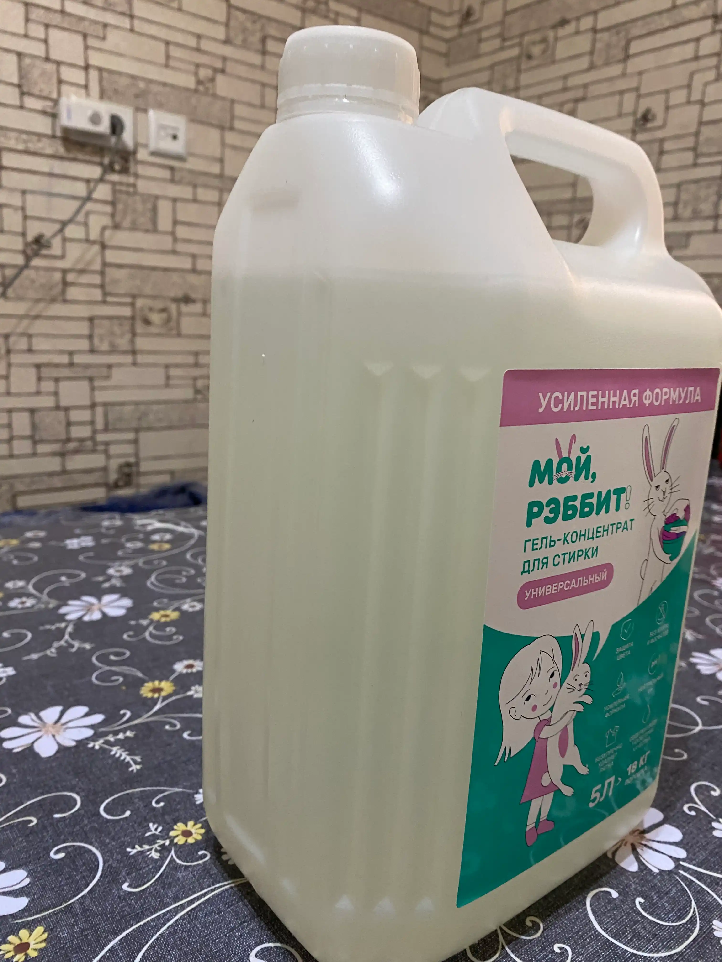 Универсальный гель для стирки Мой, Рэббит!, 5 л