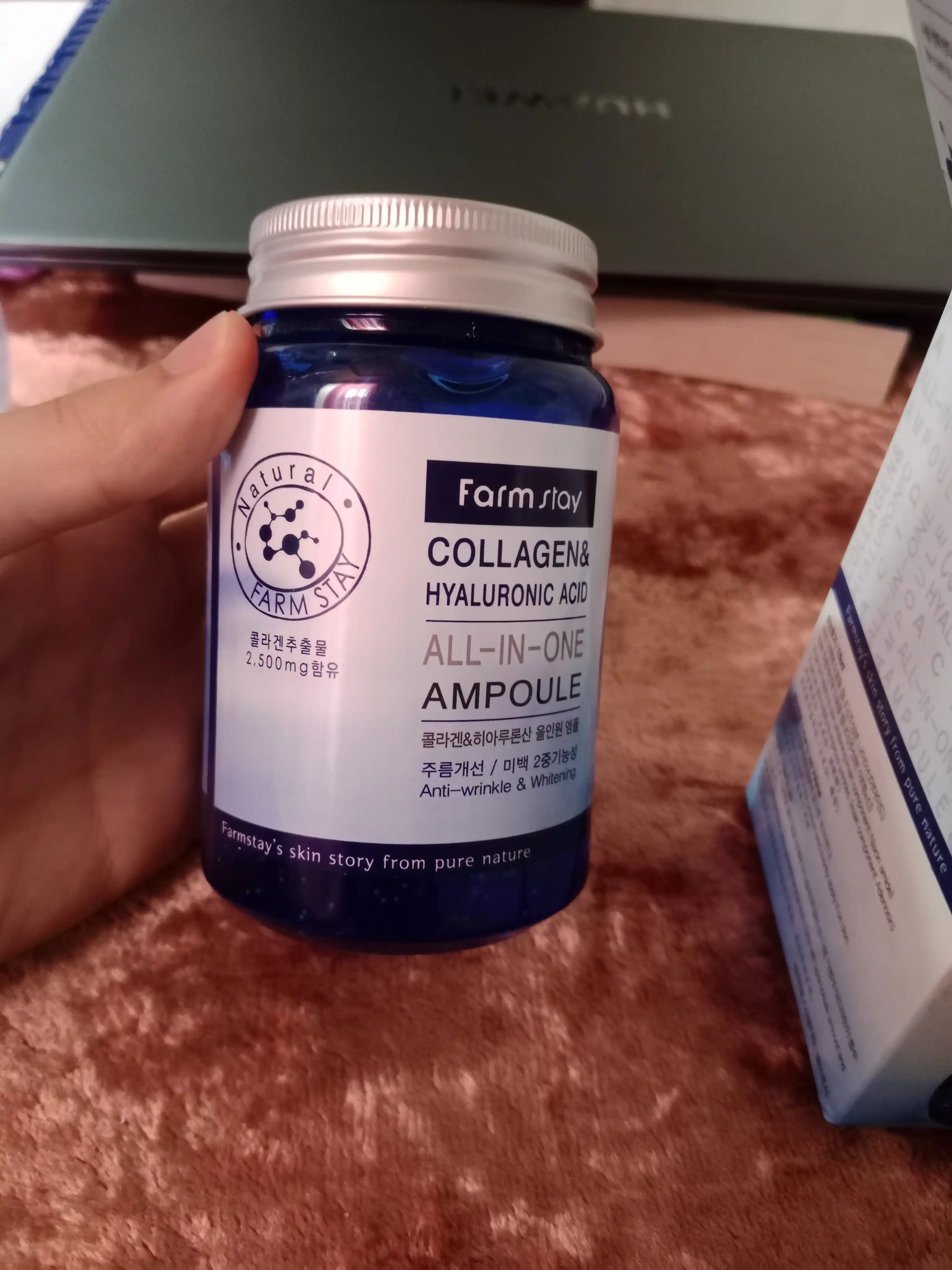 Ампульная сыворотка с коллагеном Collagen Hyaluronic Acid, 250 мл