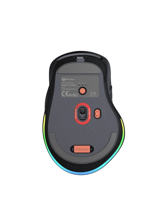 Meetion GW32 3 in 1 (2.4G / Bluetooth / USB), 8000 DPI, RGB o‘yin sichqonchasi