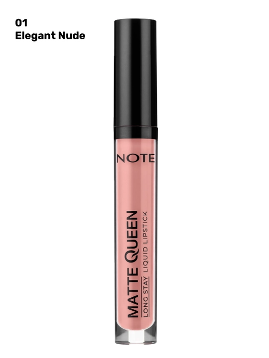 Губная помада NOTE MATTE QUEEN LIQUID LIPSTICK, матовая, стойкая, жидкая, 5 г
