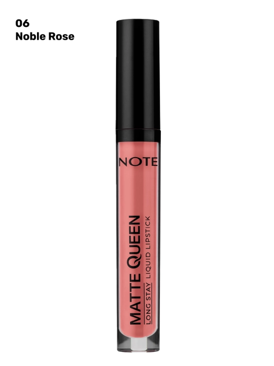 Губная помада NOTE MATTE QUEEN LIQUID LIPSTICK, матовая, стойкая, жидкая, 5 г