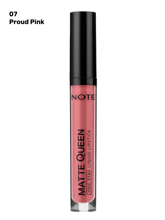 Губная помада NOTE MATTE QUEEN LIQUID LIPSTICK, матовая, стойкая, жидкая, 5 г