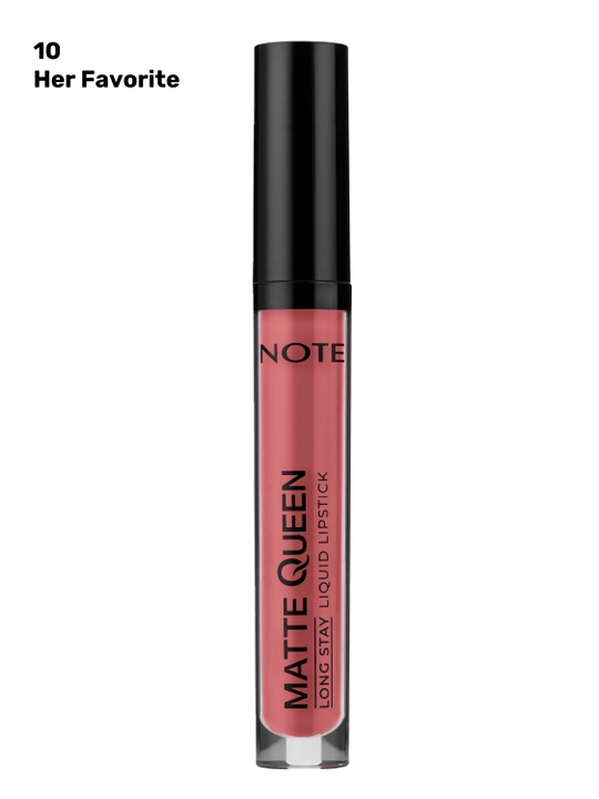 Губная помада NOTE MATTE QUEEN LIQUID LIPSTICK, матовая, стойкая, жидкая, 5 г
