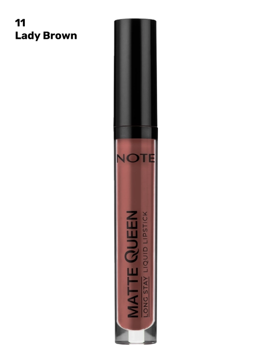 Губная помада NOTE MATTE QUEEN LIQUID LIPSTICK, матовая, стойкая, жидкая, 5 г