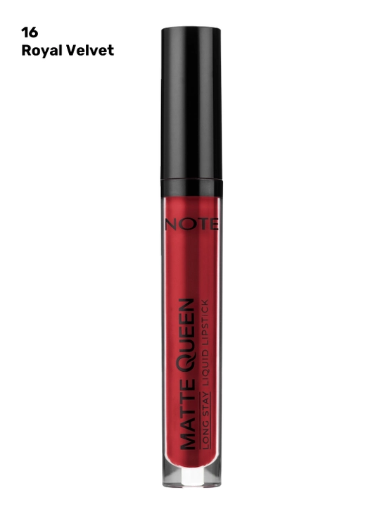 Губная помада NOTE MATTE QUEEN LIQUID LIPSTICK, матовая, стойкая, жидкая, 5 г