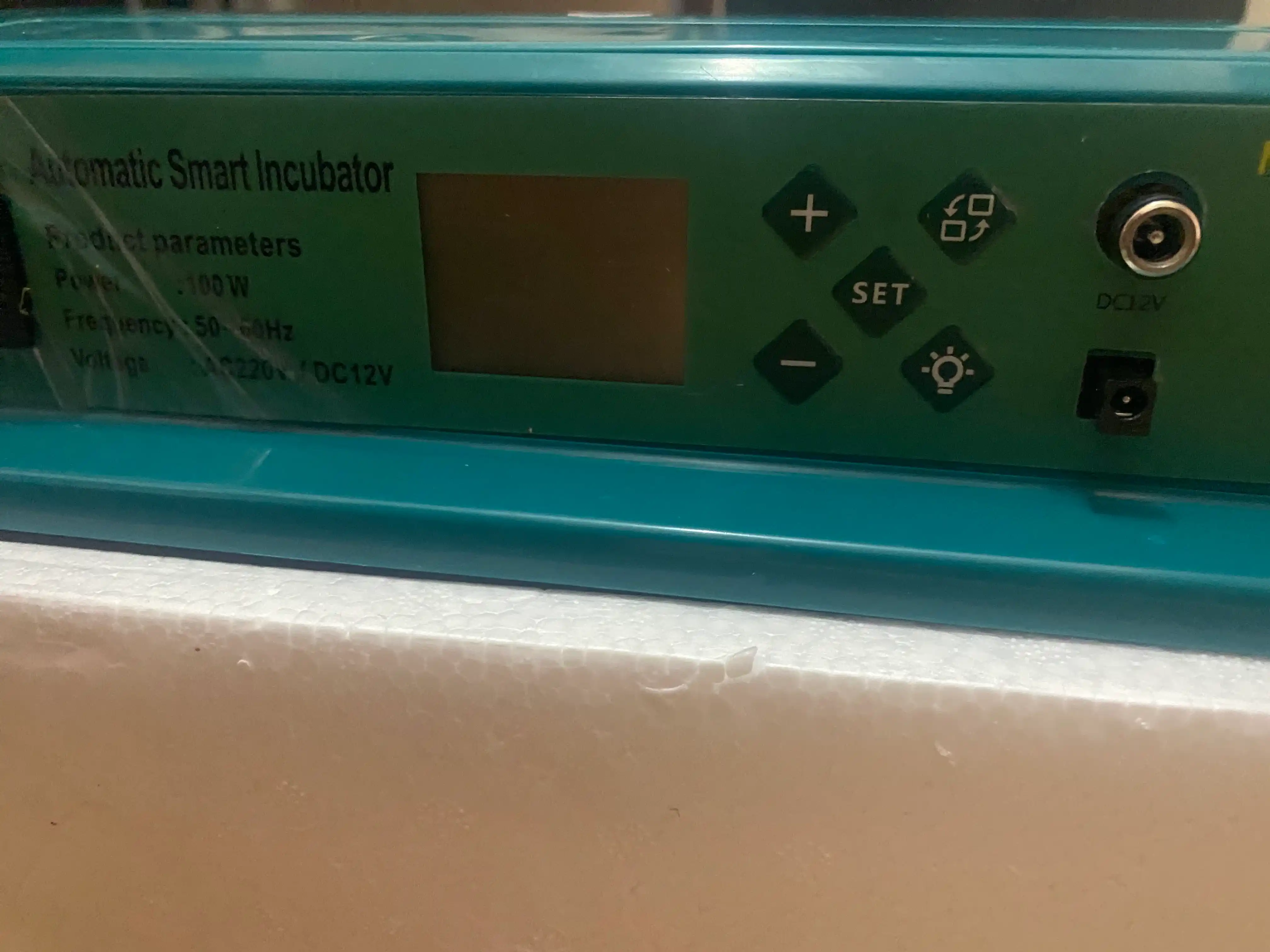 To'liq avtomatik inkubator, 12/24/36/64/100/128/200/300/400, 12V va 220V dan ishlaydi