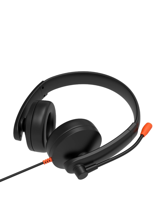 HP003U telefon uchun simli USB garnitura, mikrofonli naushnik