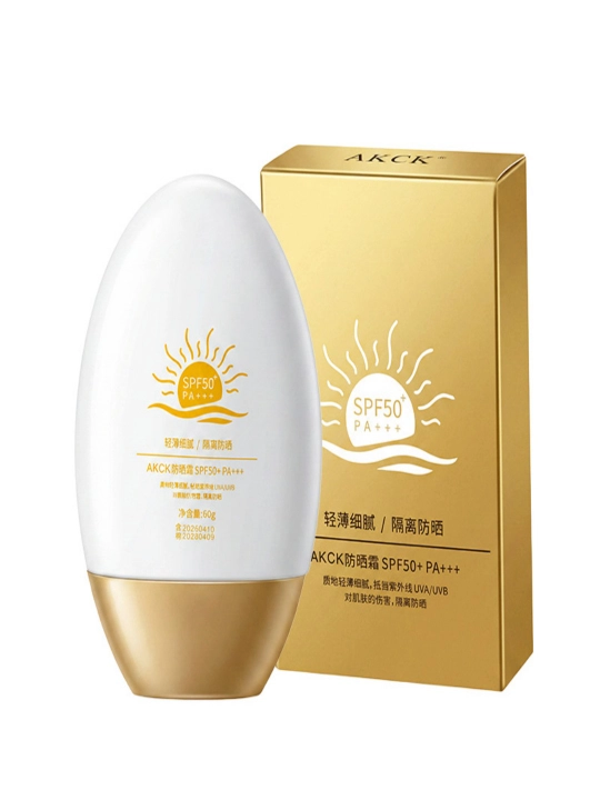 Quyoshdan himoya qiluvchi suyuqroq krem, zagar krem,SPF 50+PA+++, 50 ml