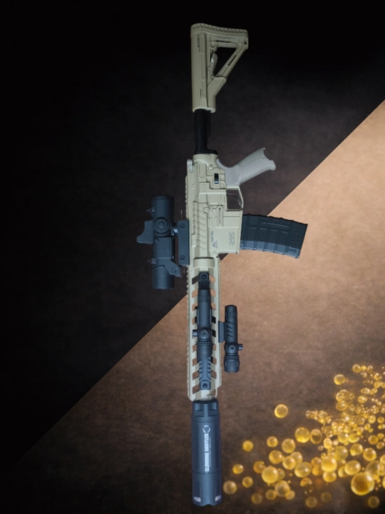 Пневматический пистолет с орбизами, Glock, автомат М416, винтовка
