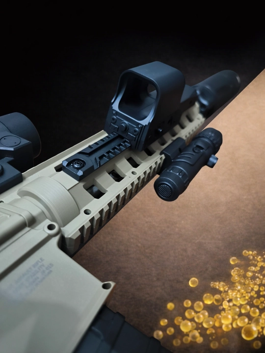 Пневматический пистолет с орбизами, Glock, автомат М416, винтовка