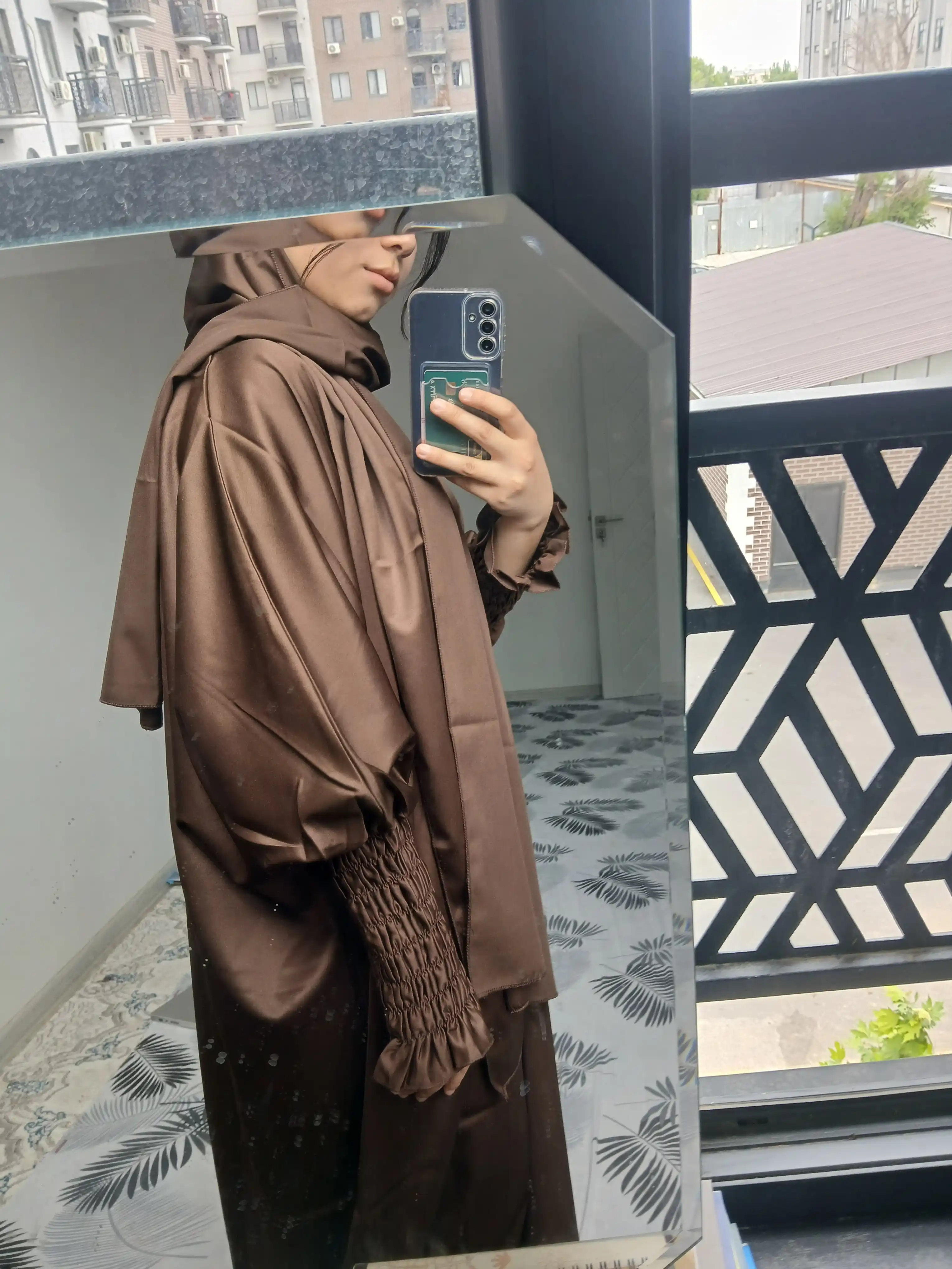 Abaya, himara, hijob, koylak+sharf, umra ziyirati, namoznik, razmer oversayz (44-56)