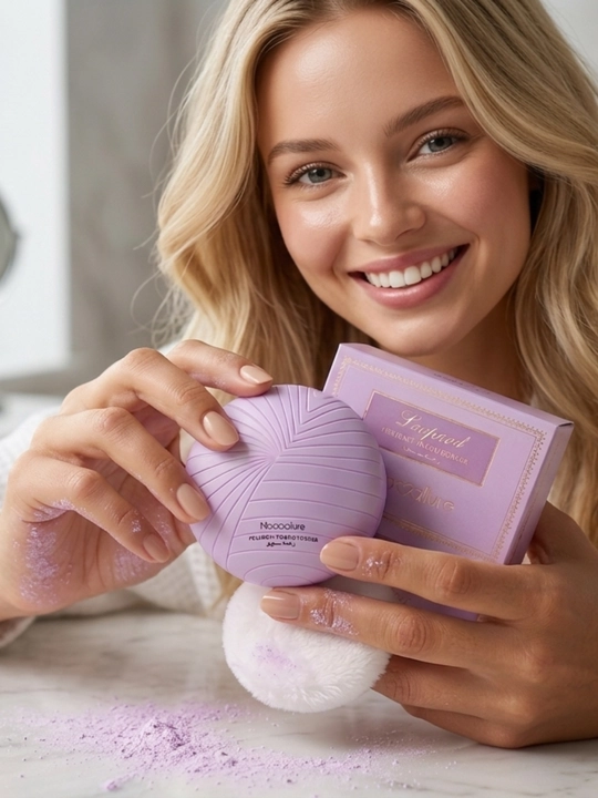 Mocallure va Soffa TALK body powder – ayollar va erkaklar uchun aromatli tana talki