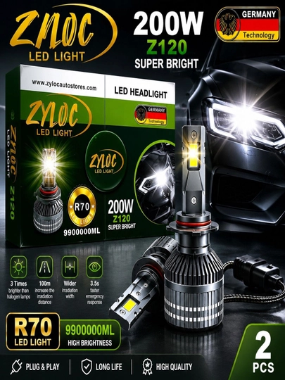 H7 LED для авто H7 LED лампы — CARLUX7-H7200W