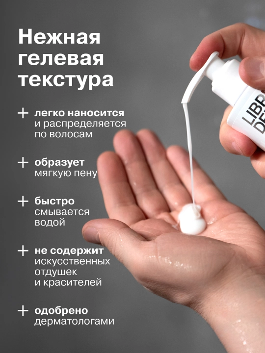 Шампунь цинк LIBREDERM, 250 мл