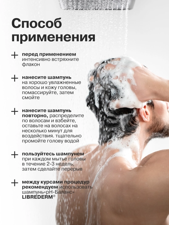 Шампунь цинк LIBREDERM, 250 мл