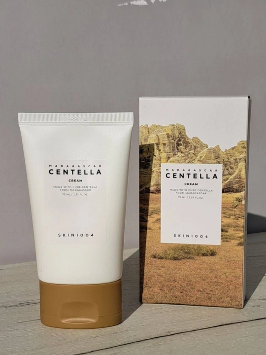 SKIN1004 Madagascar Centella Cream 75 мл — Успокаивающий и увлажняющий крем
