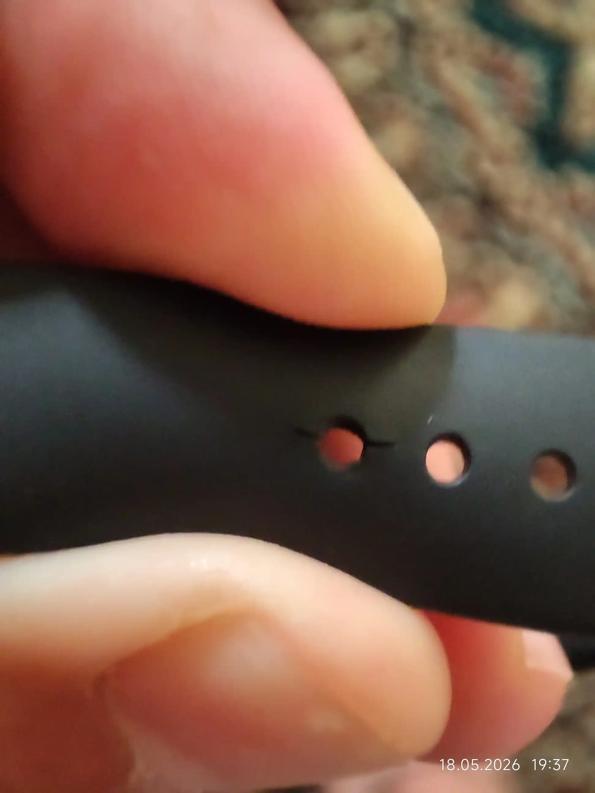 Xiaomi Mi Band 8, 9, 10 uchun silikon tasma