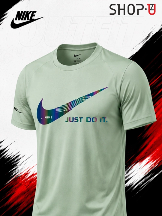 Nike мужская спортивная футболка Just Do It  дышащая футболка оversize